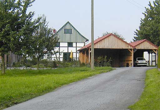 Dahlweg in Thningsen am 24.09.2001