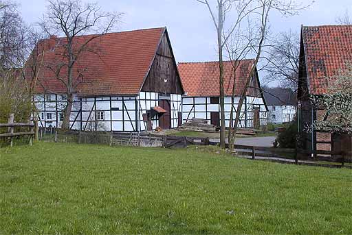 Hof Brünger in Meiningsen am 22.04.2001